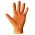 Chemsplash Pumagrip 4070 Oranje ongepoederde disposable nitrile handschoenen met nopjes voor extra grip bij vasthouden van gereedschap per 50 stuks - PROMO 4 + 1 GRATIS