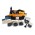 Mirka poetsmachine PS1437 150 mm set voor het polijsten van glas