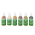 Repair Care Universele kleurpigmenten set van 6 (vuren, grenen, licht eik, teak, mahonie en walnoot)