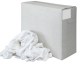 Witte tricot lappen per 10kg in witte of bruine doos