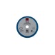 RUPES klittenband schuimpad 130/150 mm D-A COURSE (blauw) voor RUPES LHR12/LHR15ES/LHR15III poetsmachine (opvolger van 9.BF150H) - NIEUWSTE GENERATIE