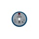 RUPES klittenband schuimpad 130/150 mm D-A COURSE (blauw) voor RUPES LHR12/LHR15ES/LHR15III poetsmachine (opvolger van 9.BF150H) - NIEUWSTE GENERATIE