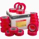 Indasa mte-red afplaktape Masking tape plakband 100°C Hi-temp assured performance masking tape