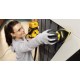 Mirka DEOS 663 CV electrische lichtgewicht handpalm delta schuurmachine met 3mm uitslag in doos + GRATIS STAALMEESTER ONE ronde kwast voor watergedragen lak