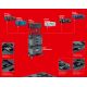 FLEX SP-MAP Adapterplaat om FLEX STACK PACK te combineren met Metabo/metaBOX, Makita/MakPac, FLEX/BOSCH/L-Boxx, Festool/RUPES/Mirka Systainer en DeWalt/Tstak - leverbaar vanaf oktober/november 2025