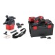 FLEX OSE 2-100 18-EC/2.5 set Accu-rechthoek-schuurmachine 18V in koffer + FLEX VC 6 L MC 18.0 V draagbare accu-stofzuiger 481.491 + 1 x 487.287 + 4 x 445.886 + 2 x 483.745+ GRATIS ONE 10 kwast