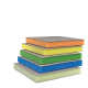 Colad of Indasa Foam sanding pads flexibel schuurmateriaal