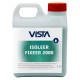 Vista Isoleer Fixeer 2000 voorstrijk voor verstevigen van poreuze ondergronden en isoleren van vlekkenwanden binnen en buiten per 1, 2,5 of 5 liter