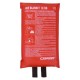 CARPOINT Blusdeken fire blanket 1m x 1m