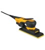 Mirka DEOS 383CV electrische lichtgewicht 70mm x198mm vlakschuurmachine + GRATIS STAALMEESTER ONE ronde kwast voor watergedragen lak