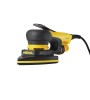 Mirka DEOS 663 CV electrische lichtgewicht handpalm delta schuurmachine met 3mm uitslag in doos + GRATIS STAALMEESTER ONE ronde kwast voor watergedragen lak